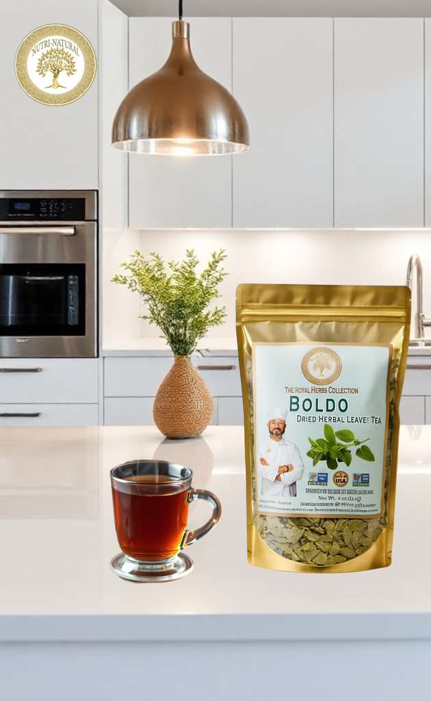 Nutri Natural Boldo Dried Leaves Organic Herbal Tea 4oz